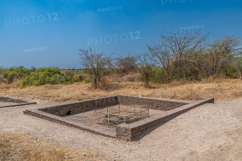 Lothal southernmost site of the ancient Indus Valley civilisation, Gujarat, India, Asia