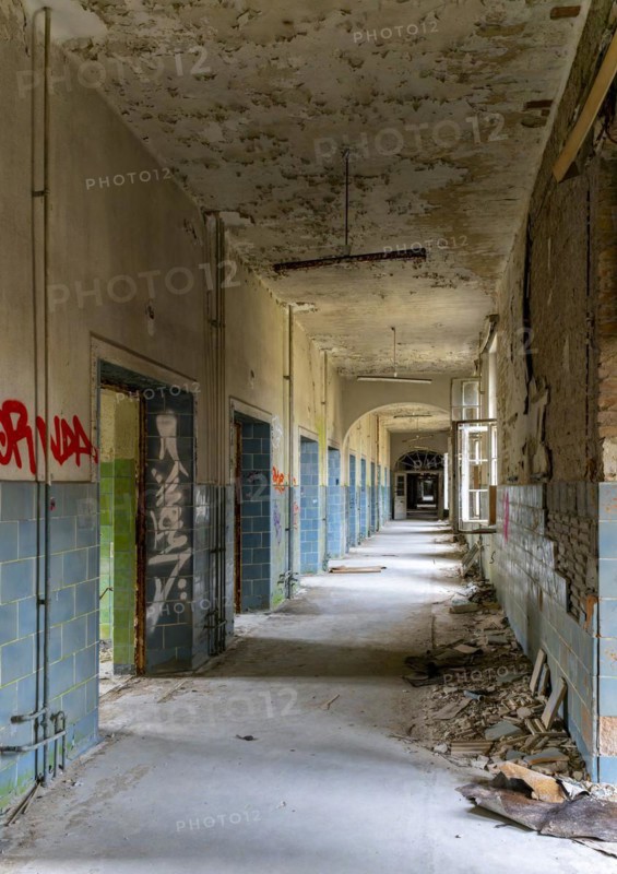 Lost Places, Heilstaetten Beelitz, Brandenburg, Germany, Europe