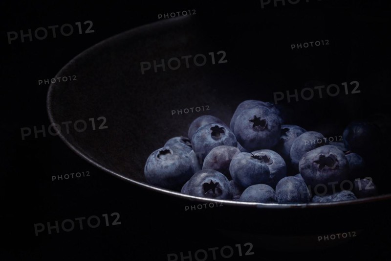 Blueberries in skin, cultivated blueberry