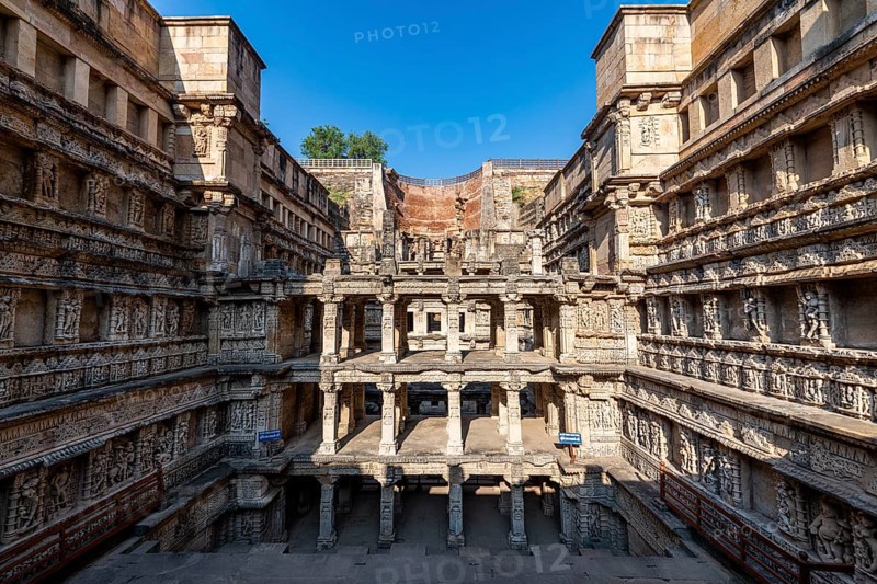 Unesco site, Rani Ki Vav, The Queen's Stepwell, Patan, Gujarat, India, Asia