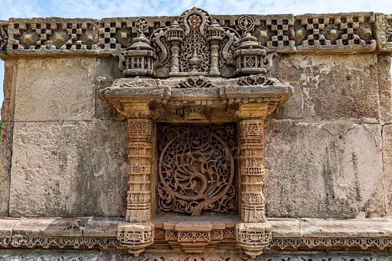 Adalaj Stepwell or Rudabai Stepwell, Adalaj, Gujarat, India, Asia