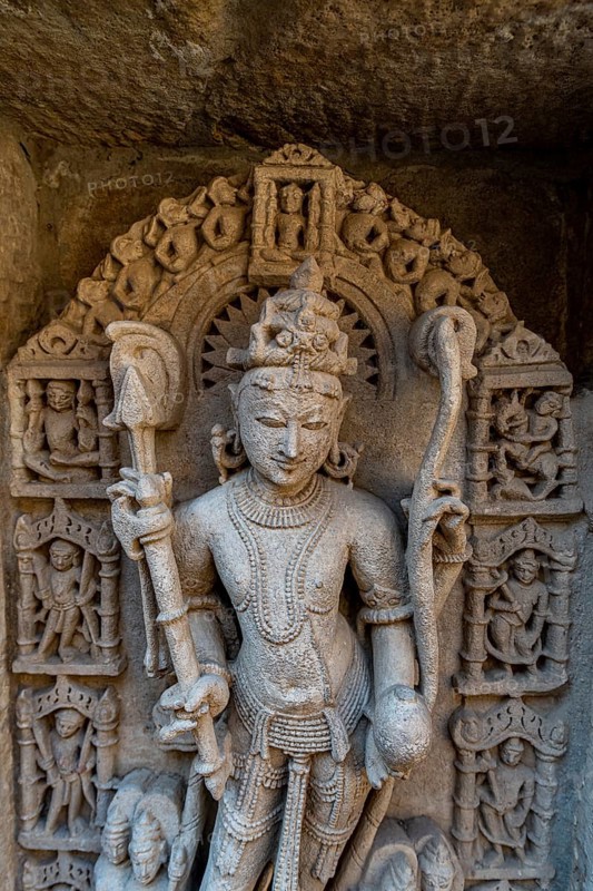Unesco site, Rani Ki Vav, The Queen's Stepwell, Patan, Gujarat, India, Asia