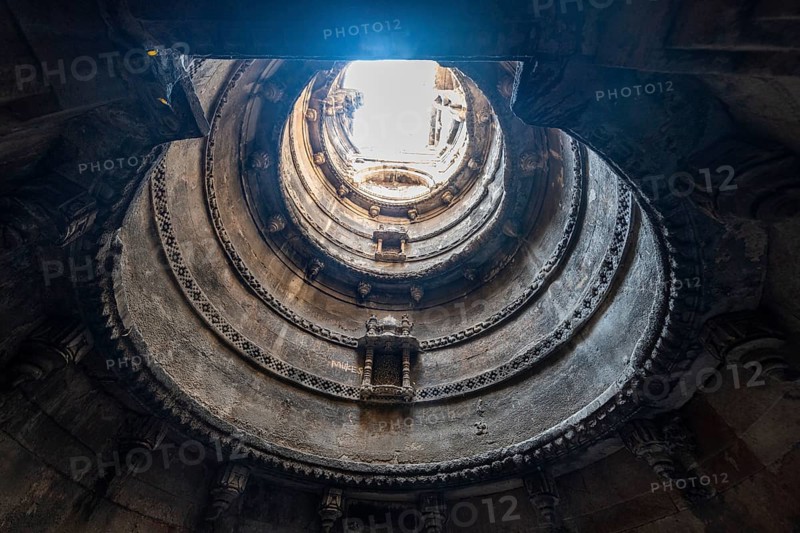 Dai Halima Vav Stepwell, Unesco site, Ahmedabad, Gujarat, India, Asia