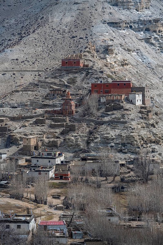 Ghiling Gompa, Kingdom of Mustang, Nepal, Asia