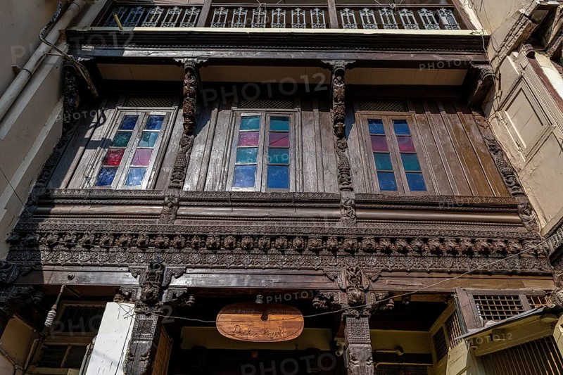 Old town of the Unesco site, Ahmedabad, Gujarat, India, Asia