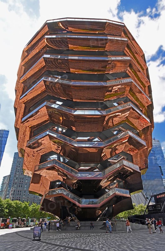 The Vessel, Hudson Yards, Chelsea neighbourhood, West Manhattan, New York City, New York, USA, North America