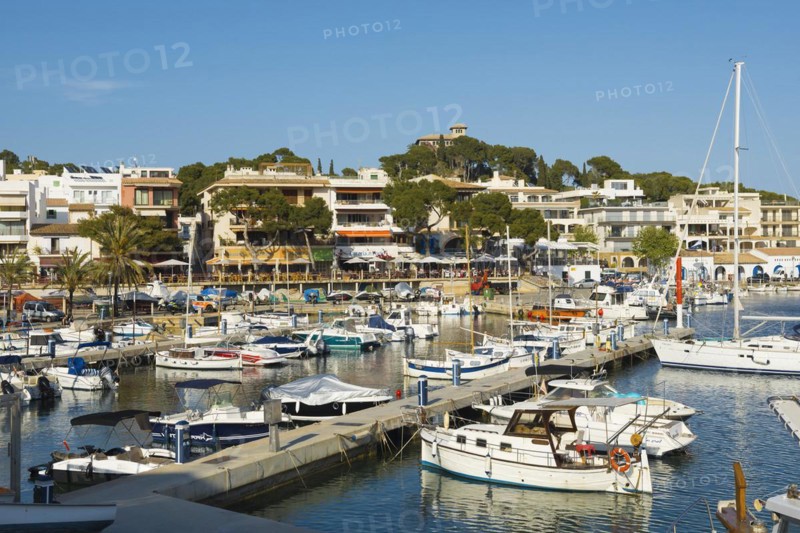 Harbour, Cala Rajada, Majorca, Balearic Islands, Spain, Europe