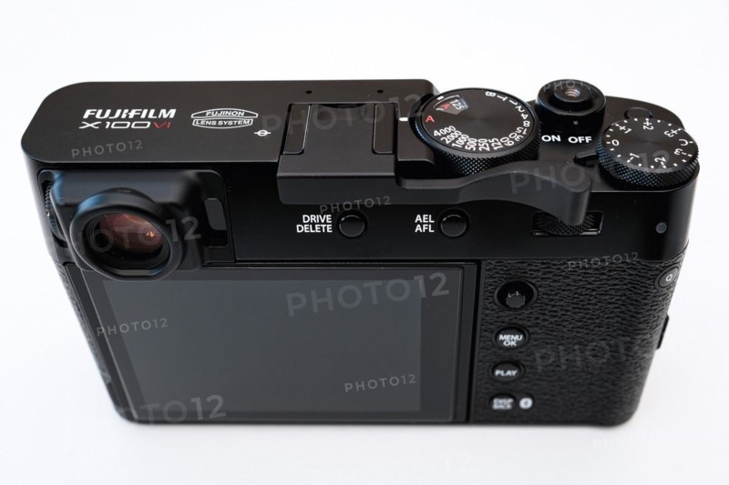 Fujifilm X100VI photo camera, white background, North Rhine-Westphalia, Germany, Europe