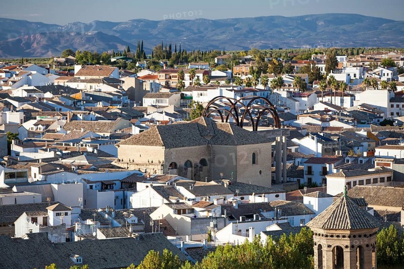San Francisco monastery viewed from the bell tower, Baeza