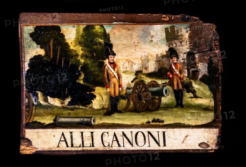 Call to arms, Museum of the Risorgimento on regional history, Castello di Udine, seat of the State Museums, Udine, most important historical city of Friuli, Italy, Udine, Friuli, Italy, Europe