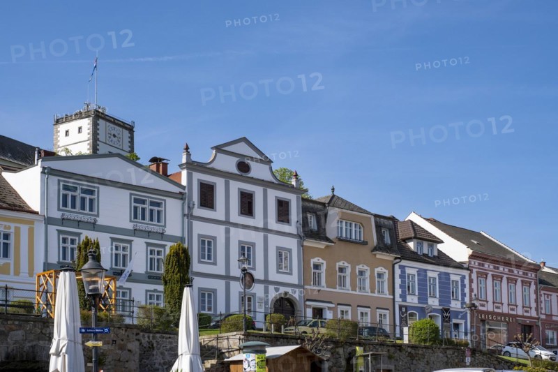 Main square, Weitra, Waldviertel, Lower Austria, Austria, Europe