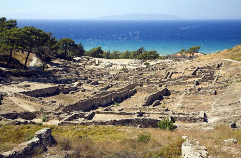 Ancient Kamiros, Rhodes, Greece, Europe