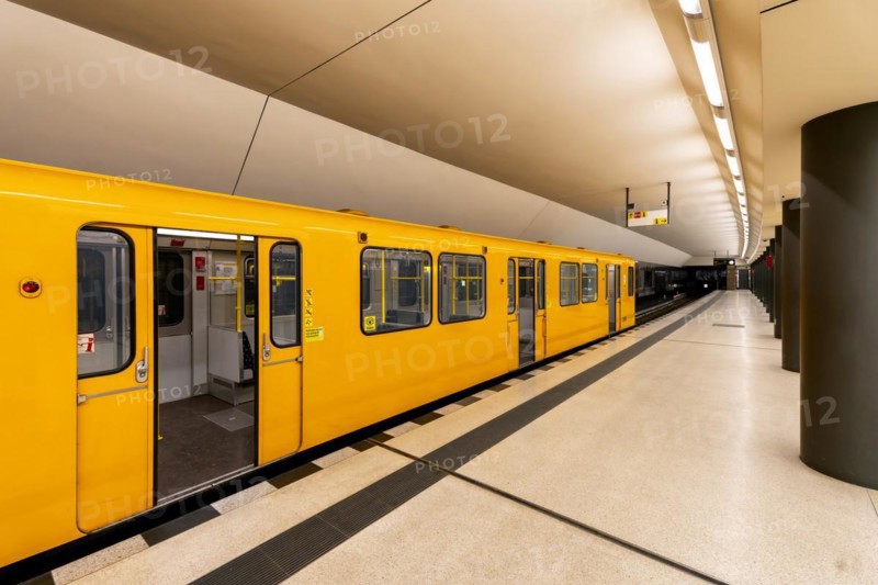 Underground station Brandenburg Gate, Berlin, Germany, Europe