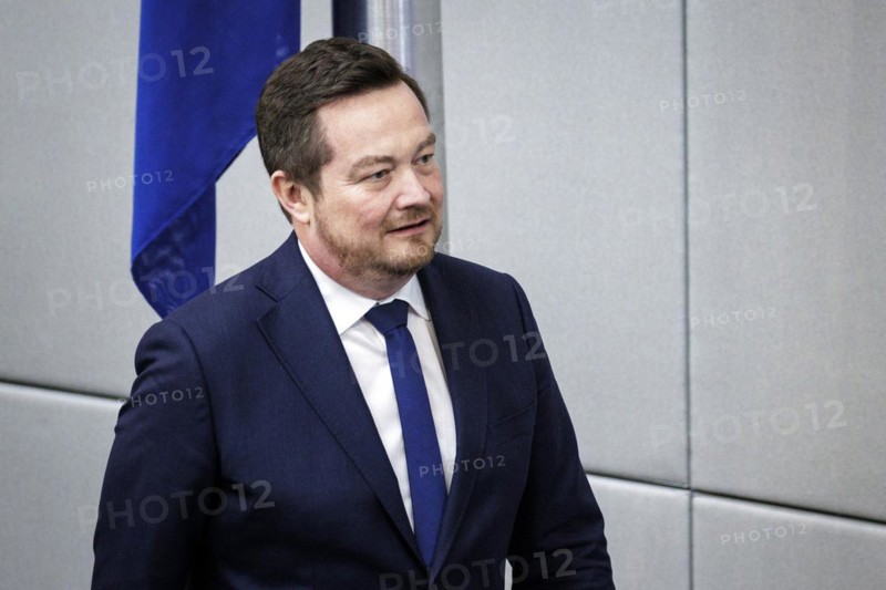Uli Groetsch during his oath-taking for the office of Police Commissioner in the plenary session of the German Bundestag. Berlin, 20 March 2024