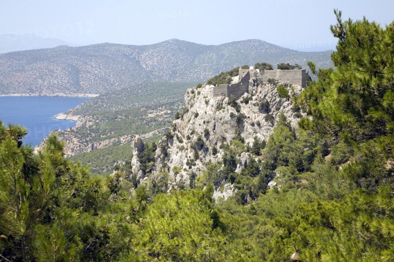 Kastrou Monolithos, Rhodes, Greece, Europe