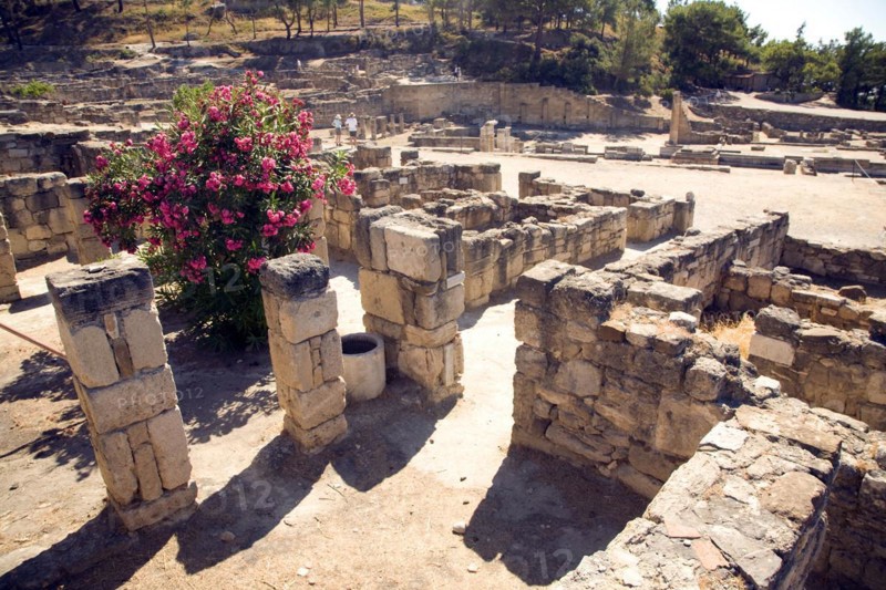 Ancient Kamiros, Rhodes, Greece, Europe