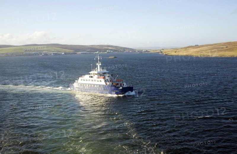 'Leirna' ferry between Lerwick and Bressay, Shetland Islands, Scotland, United Kingdom, Europe