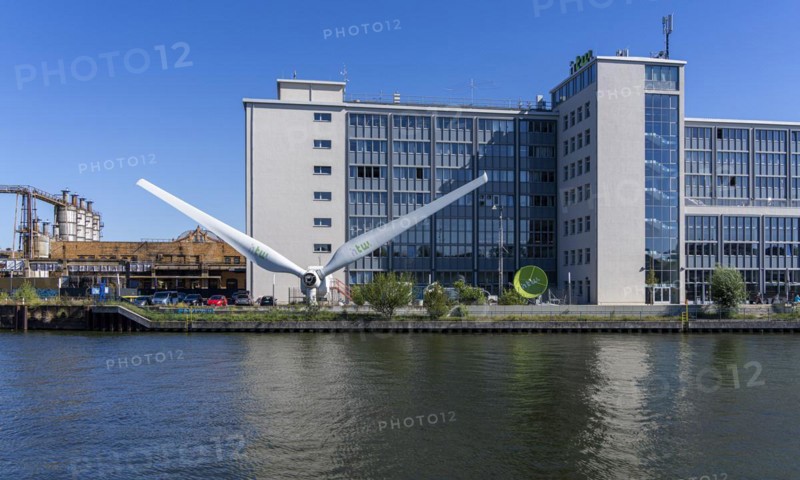 Industrial and factory site on the Spree, luminaire factory, Berlin-Oberschoeneweide, Berlin, Germany, Europe