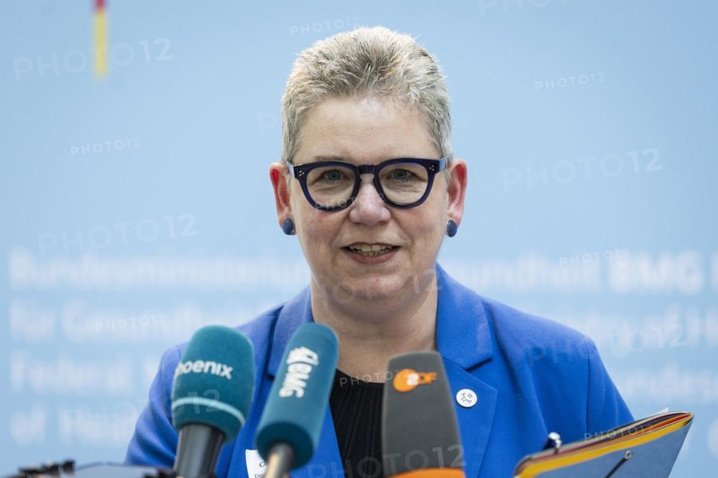 Christine Vogler, President of the German Nursing Council, recorded during talks on the key points of the Nursing Competence Act with nursing associations at the Federal Ministry of Health in Berlin, 20 March 2024