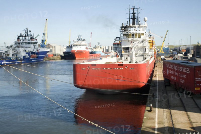 Port harbour, Aberdeen, Scotland, United Kingdom, Europe