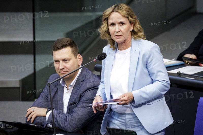 Steffi Lemke, Federal Minister for the Environment, Nature Conservation, Nuclear Safety and Consumer Protection, during the government questioning in the German Bundestag. Berlin, 20 March 2024