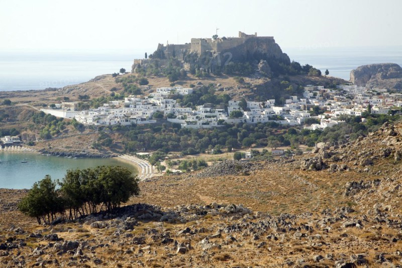 Lindos, Rhodes, Greece, Europe