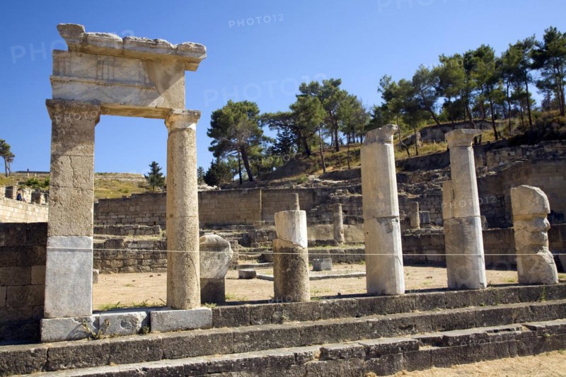 Ancient Kamiros, Rhodes, Greece, Europe
