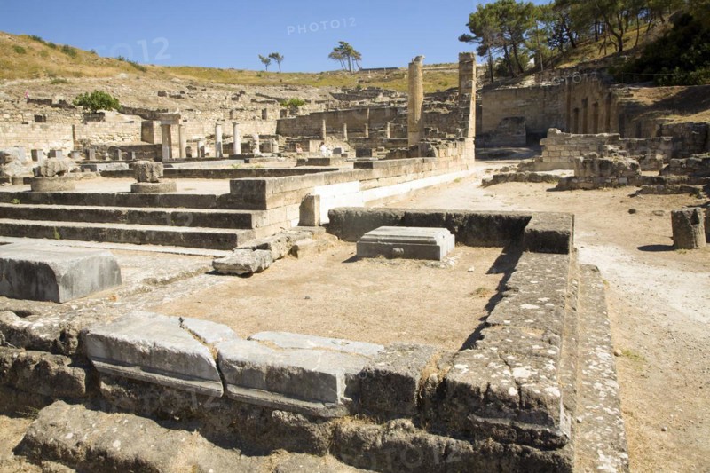 Ancient Kamiros, Rhodes, Greece, Europe