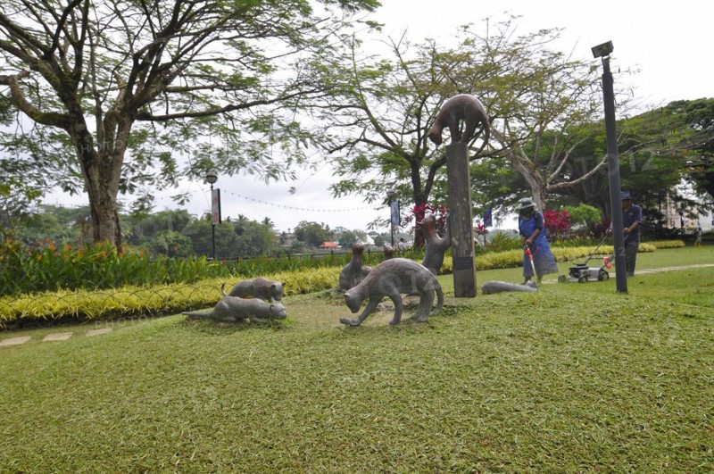 Kuching city, sarawak, malaysia