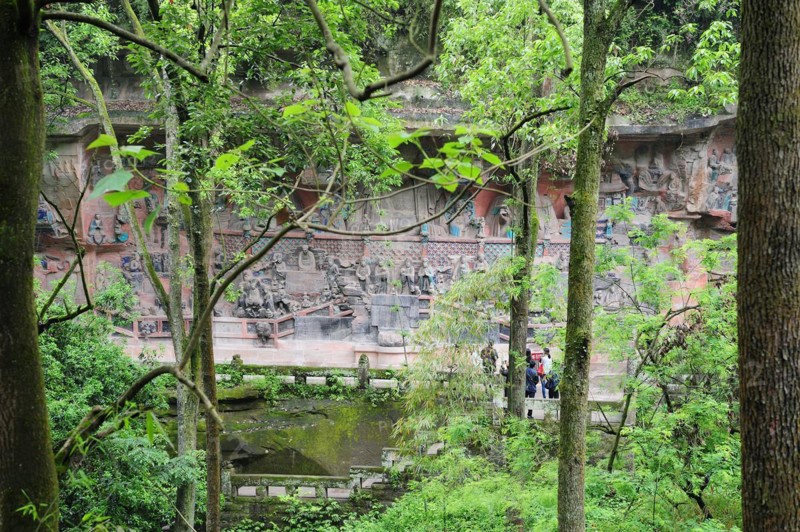 Dazu rock carvings, china