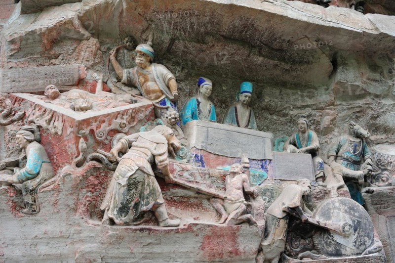 Dazu rock carvings, china