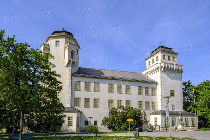 Asparn Castle, Asparn an der Zaya, Weinviertel, Lower Austria, Austria, Europe