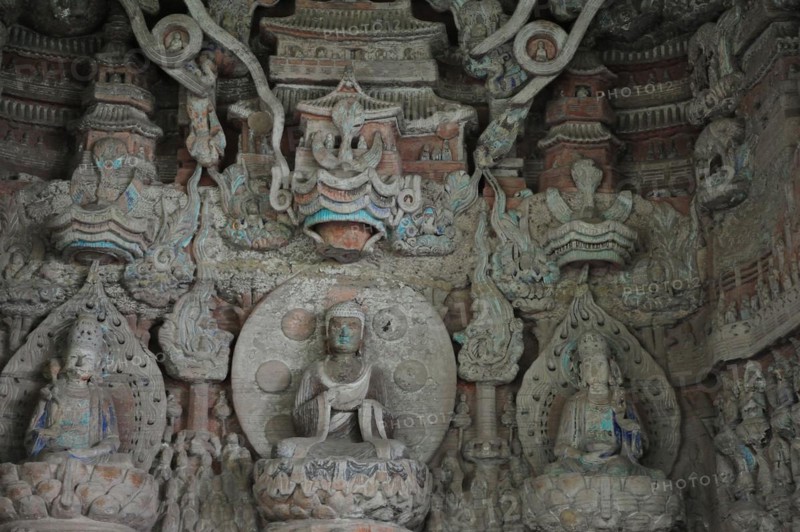 Dazu rock carvings, china