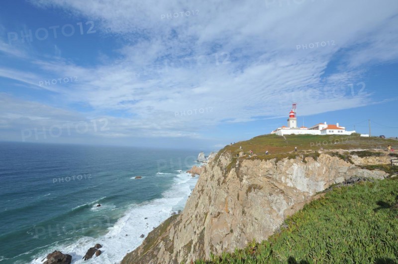 Cabo da roca, lighthouse, cliff, portugal