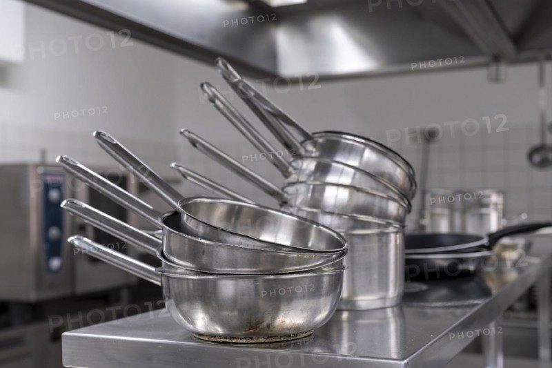 Kitchen, Hotel Servus Gelting, Gelting, Geretsried, Upper Bavaria, Bavaria, Germany, Europe