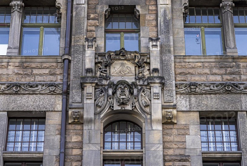 Historic architecture, Charlottenburg Town Hall, Alt-Lietzow entrance, Berlin, Germany, Europe