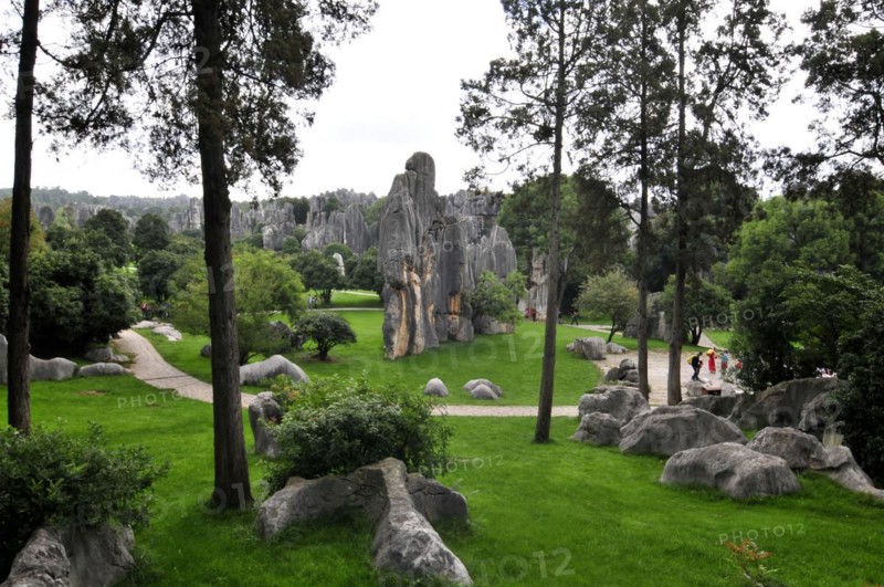 Shilin stone forest, china