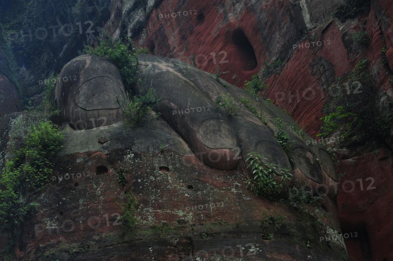 Leshan giant buddha, china
