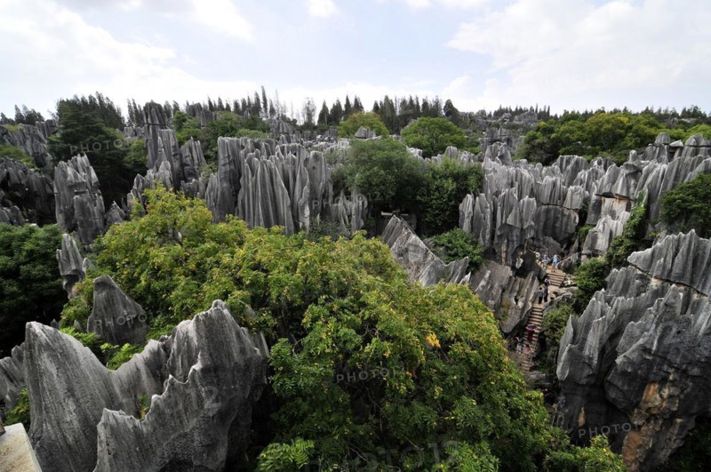 Shilin stone forest, china
