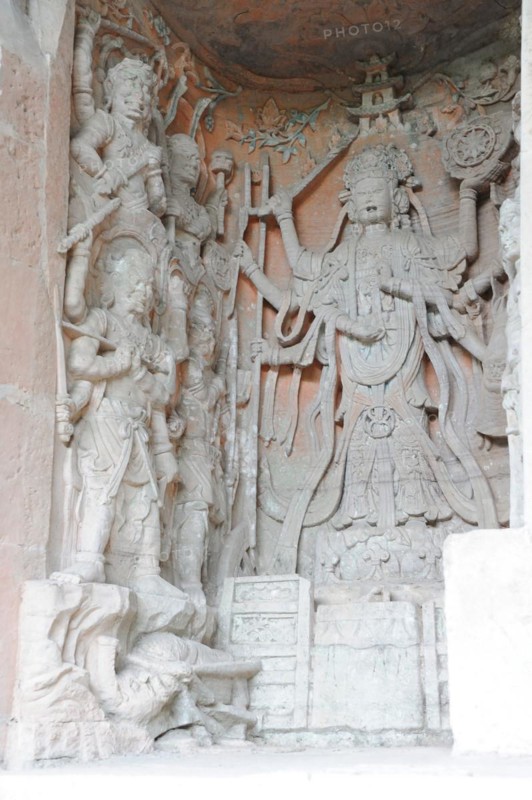 Dazu rock carvings, china