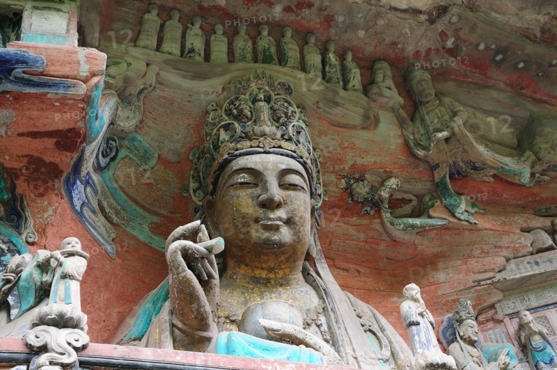 Dazu rock carvings, china