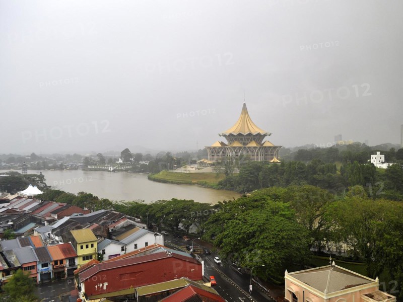 Kuching landscape, sarawak, malaysia