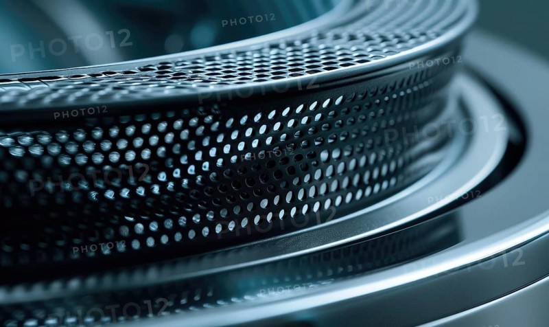 Lint filter close-up. Shallow depth of field AI generated