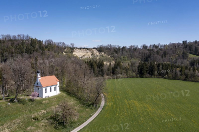St Lorenz, former Roman fort, Epfach am Lech, Pfaffenwinkel, Upper Bavaria, Bavaria, Germany, Europe