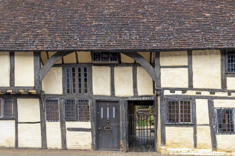 Masons Court half-timbered house, Stratford upon Avon, England, Great Britain