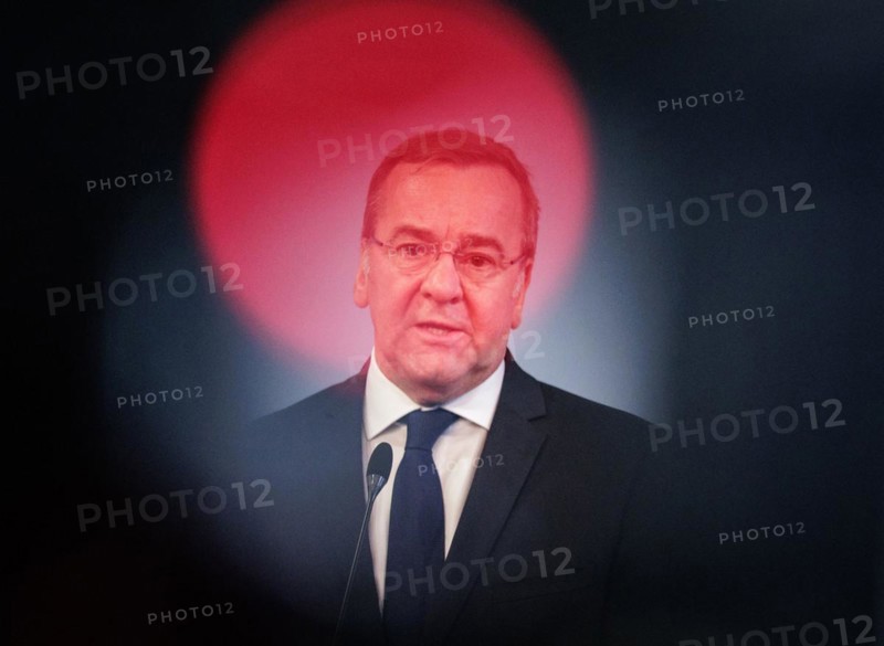 Boris Pistorius, Federal Minister of Defence, at a press conference on the structural reform of the Bundeswehr in Berlin, 4 April 2024