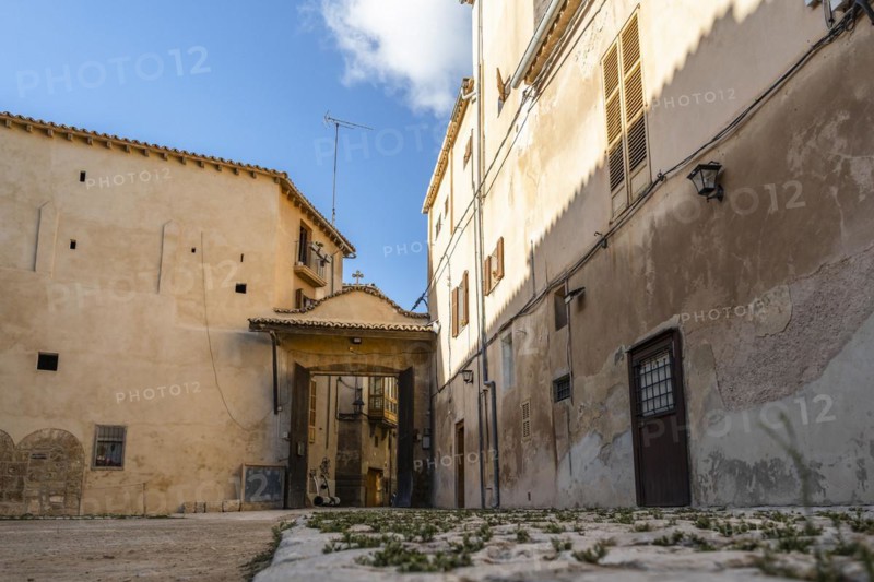 A beautiful convent de Santa Clara in Palma de Mallorca, Spain, Europe