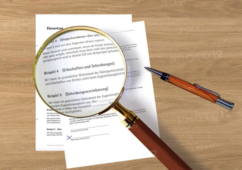 Take a close look at your marriage contract
