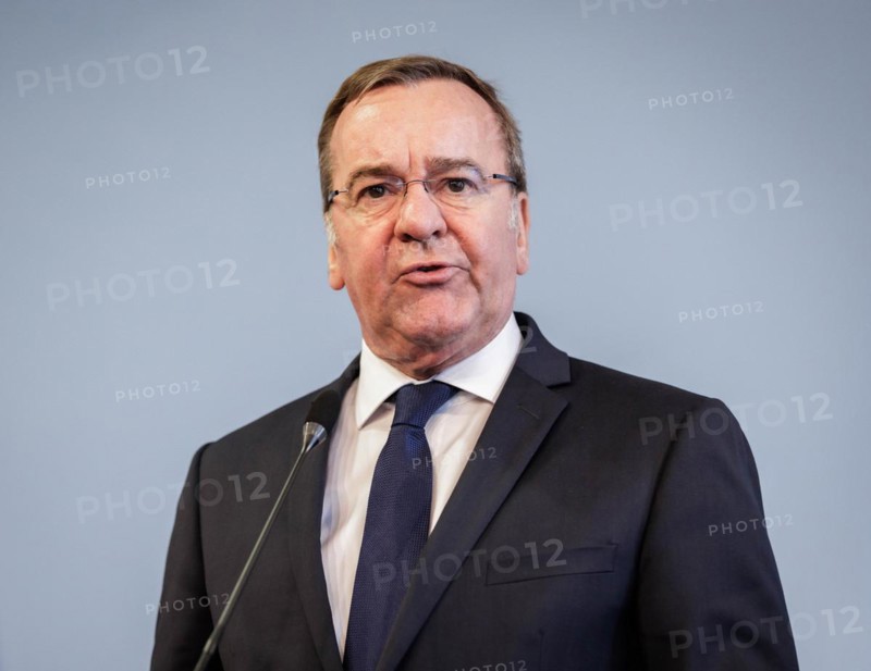 Boris Pistorius, Federal Minister of Defence, at a press conference on the structural reform of the Bundeswehr in Berlin, 4 April 2024
