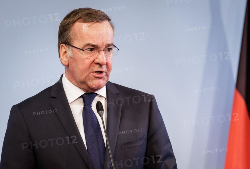 Boris Pistorius, Federal Minister of Defence, at a press conference on the structural reform of the Bundeswehr in Berlin, 4 April 2024
